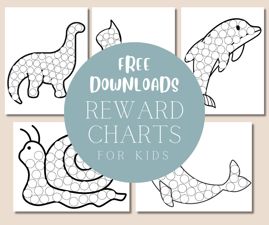 Free Printable Animal Reward Charts, Sticker Charts For Kids 